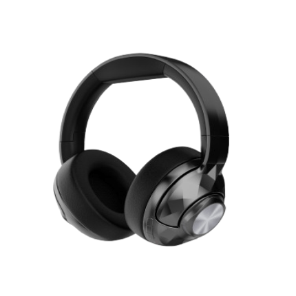 Wear noise-cancelling wireless headphones